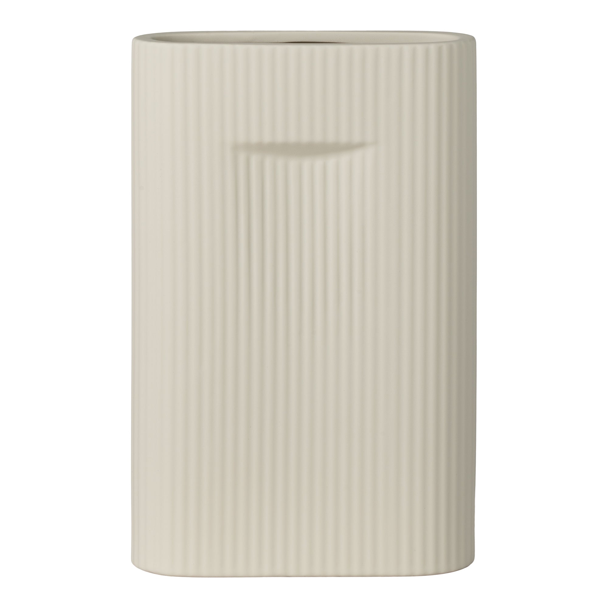 Vase - Vase I Keramik, Grå, 16,5X6,5X26 Cm ⎮ 5713917024681 ⎮ 4441765 