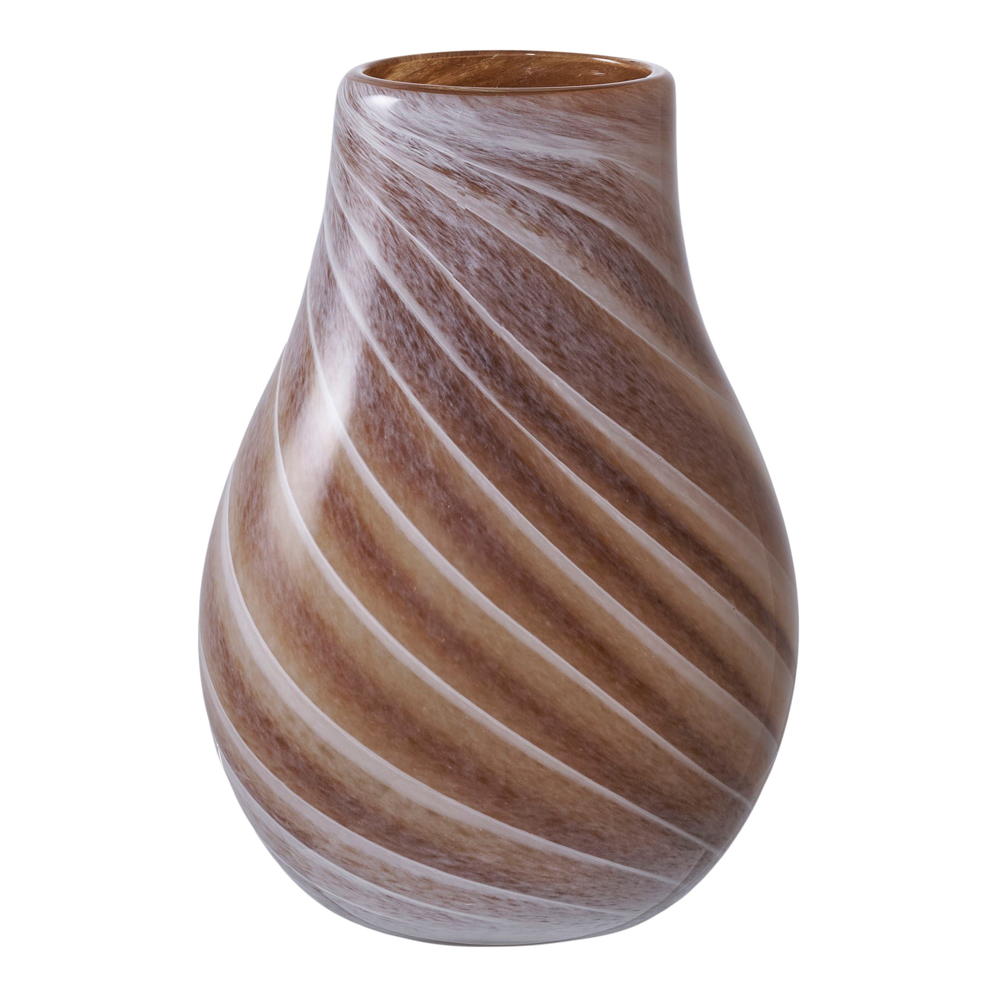 Vase - Vase, Glas, Brun Ø16X23 Cm ⎮ 5713917032150 ⎮ 4441777 