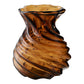 Vase - Vase, Mundblæst Glas, Smoked Brun Ø16X18,5 Cm ⎮ 5713917035922 ⎮ 4441790 