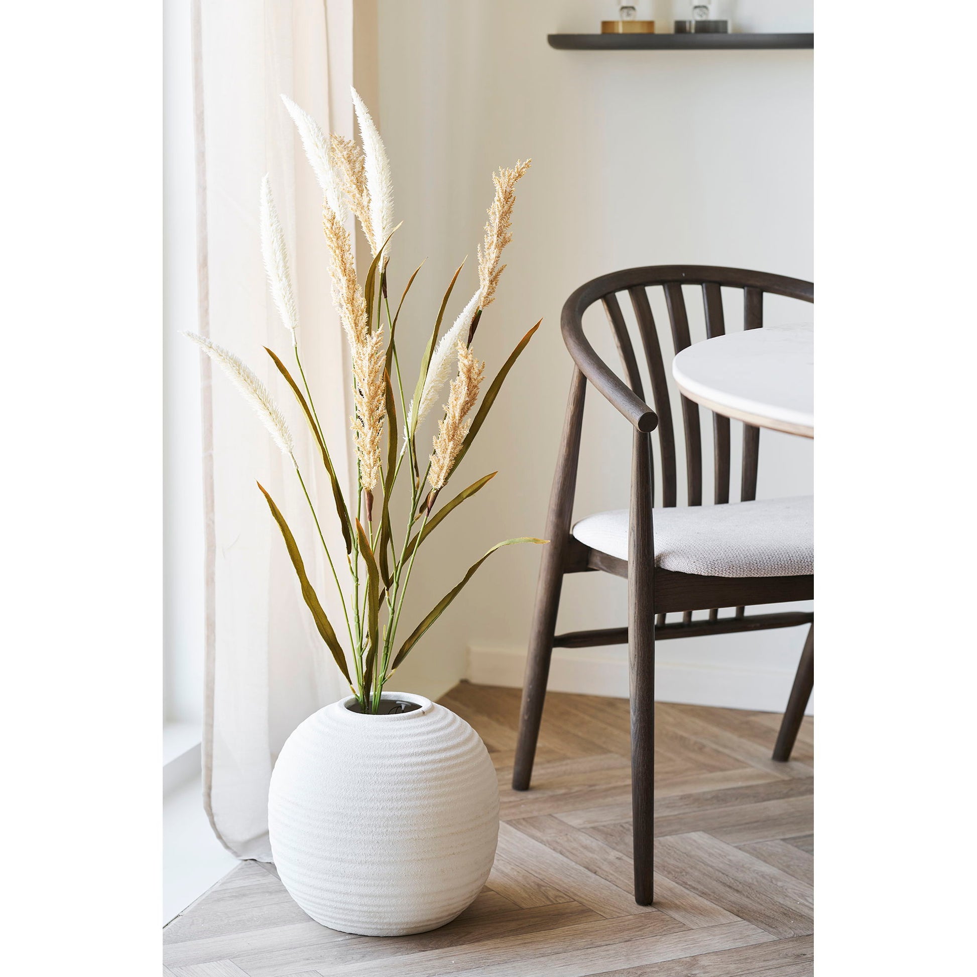 Vase - Vase, Keramik, Hvid Ø30X28,5 Cm ⎮ 5713917036073 ⎮ 4441804 