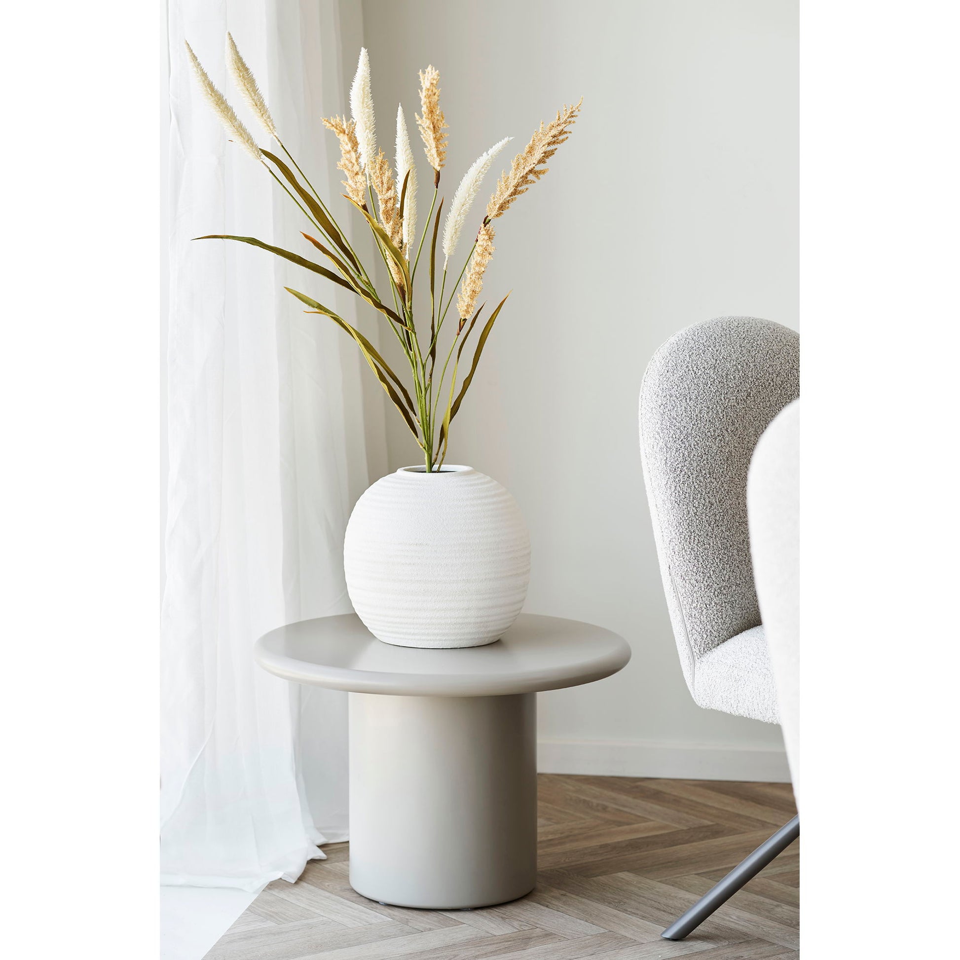 Vase - Vase, Keramik, Hvid Ø30X28,5 Cm ⎮ 5713917036073 ⎮ 4441804 