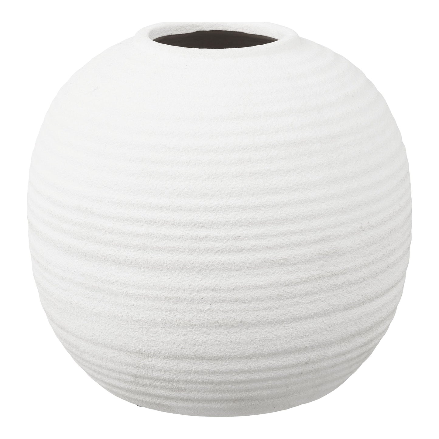 Vase - Vase, Keramik, Hvid Ø30X28,5 Cm ⎮ 5713917036073 ⎮ 4441804 