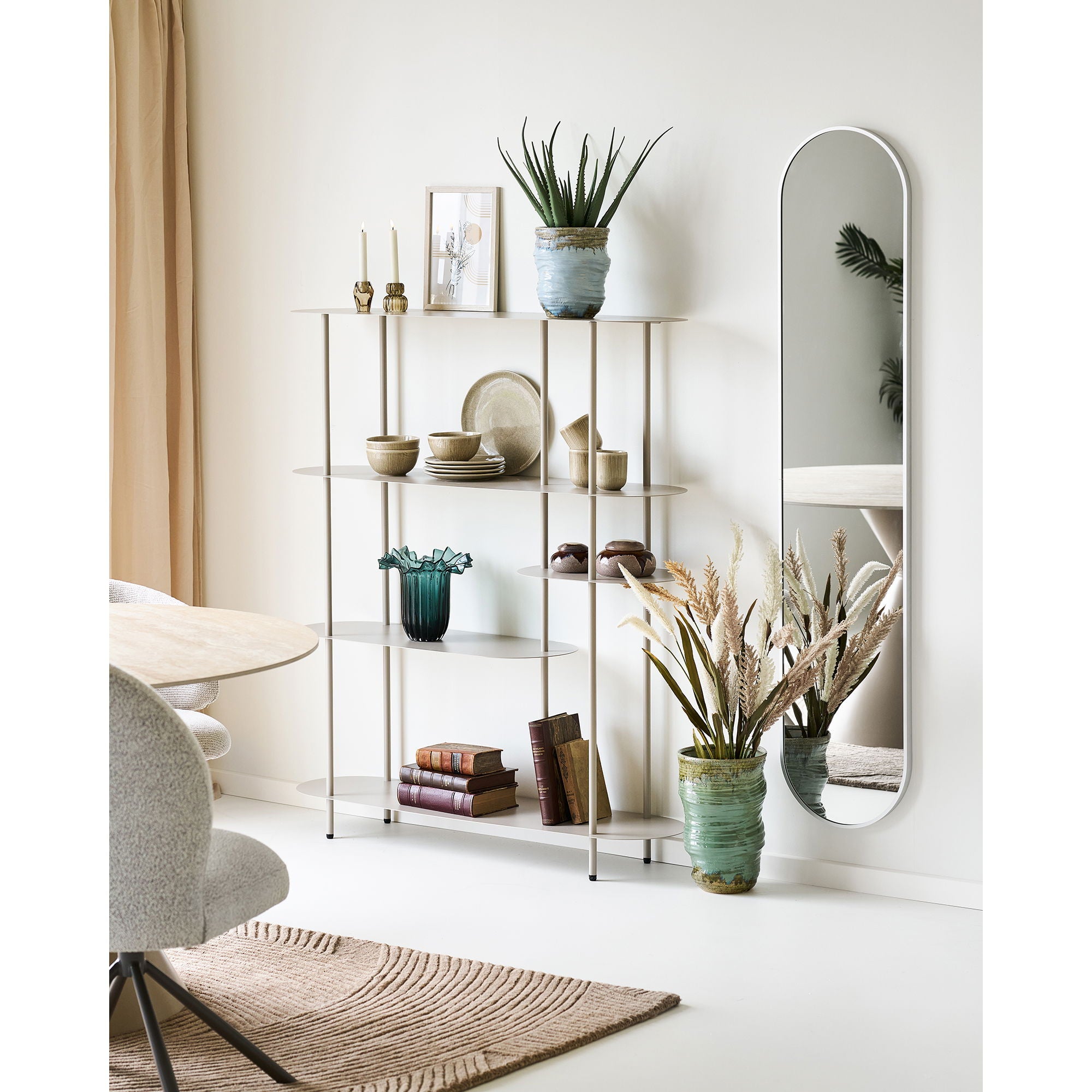 Vase - Vase, Mundblæst Glas, Mørkegrøn Ø25X30 Cm ⎮ 5713917041244 ⎮ 4442064 