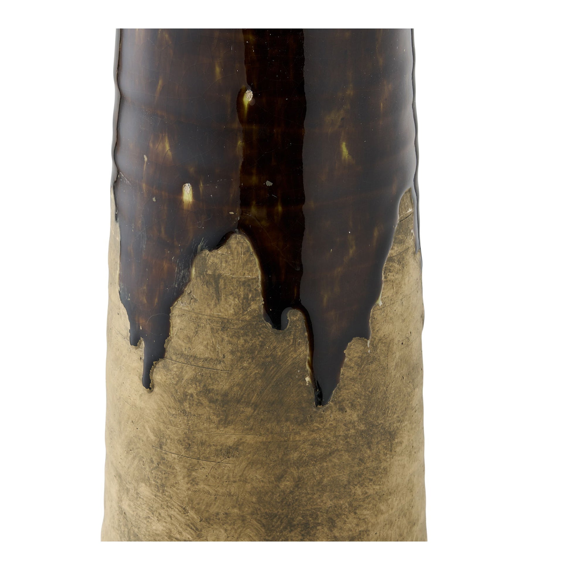 Vase - Vase, Keramik, Brun Ø12,5X48 Cm ⎮ 5713917041992 ⎮ 4442065 