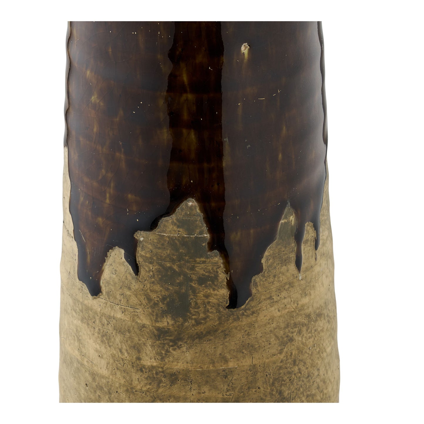 Vase - Vase, Keramik, Brun Ø11X39 Cm ⎮ 5713917042005 ⎮ 4442066 