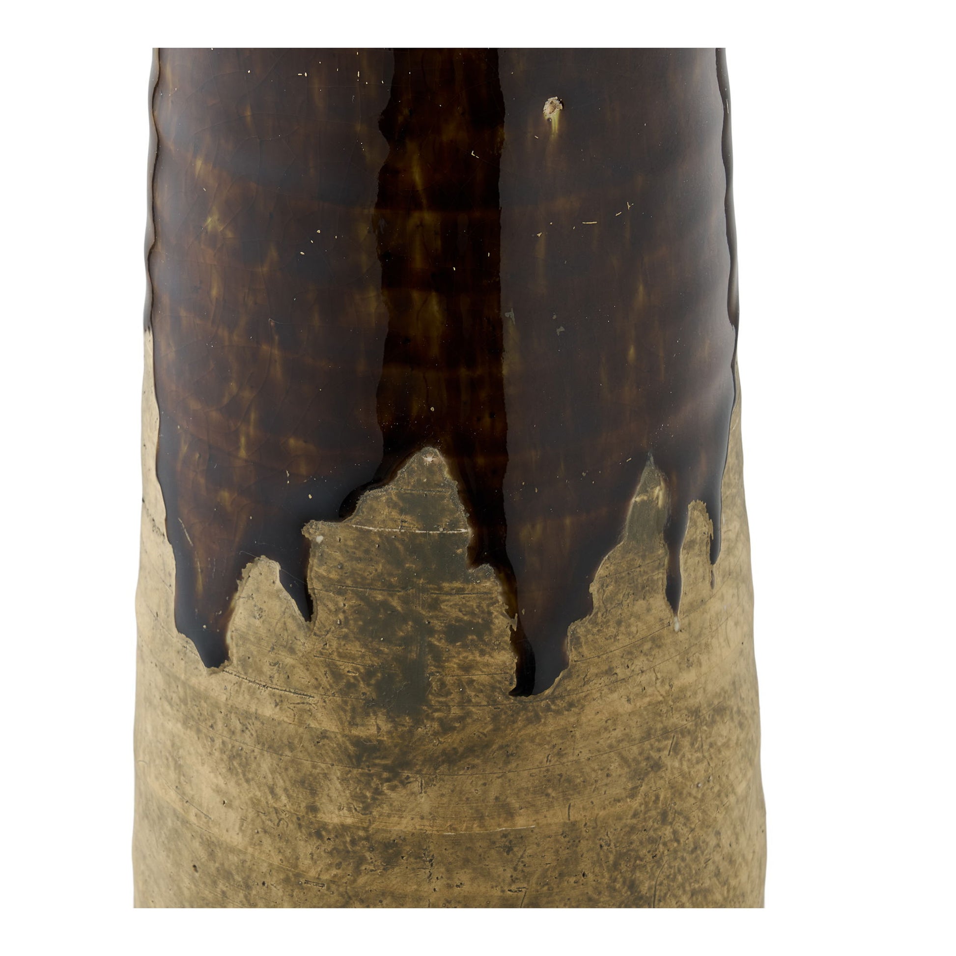 Vase - Vase, Keramik, Brun Ø11X39 Cm ⎮ 5713917042005 ⎮ 4442066 