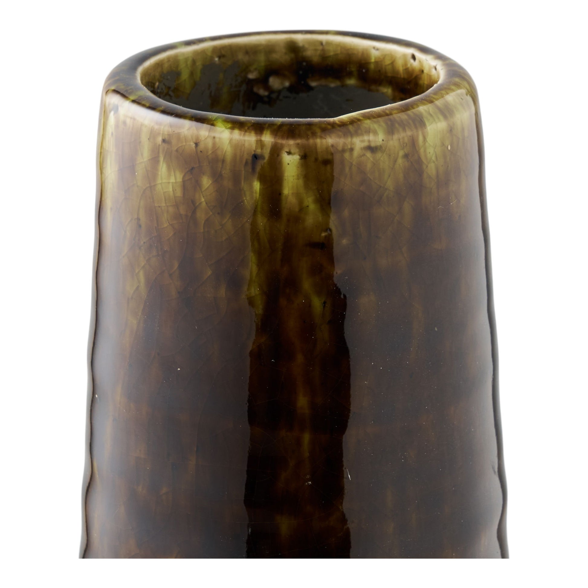 Vase - Vase, Keramik, Brun Ø11X39 Cm ⎮ 5713917042005 ⎮ 4442066 