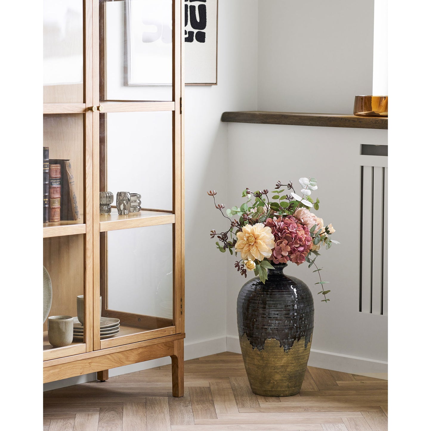 Vase - Vase, Keramik, Mørkeblå Ø27X44,5 Cm ⎮ 5713917042012 ⎮ 4442067 