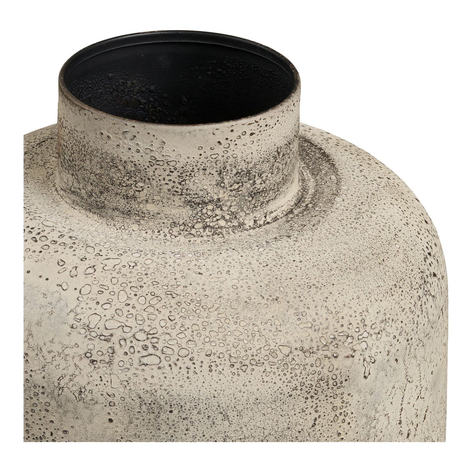 Hou Dekorationskrukke - Dekorationskrukke, Metal, Antik Beige Ø24X60,5 Cm ⎮ 5713917041657 ⎮ 4453031 