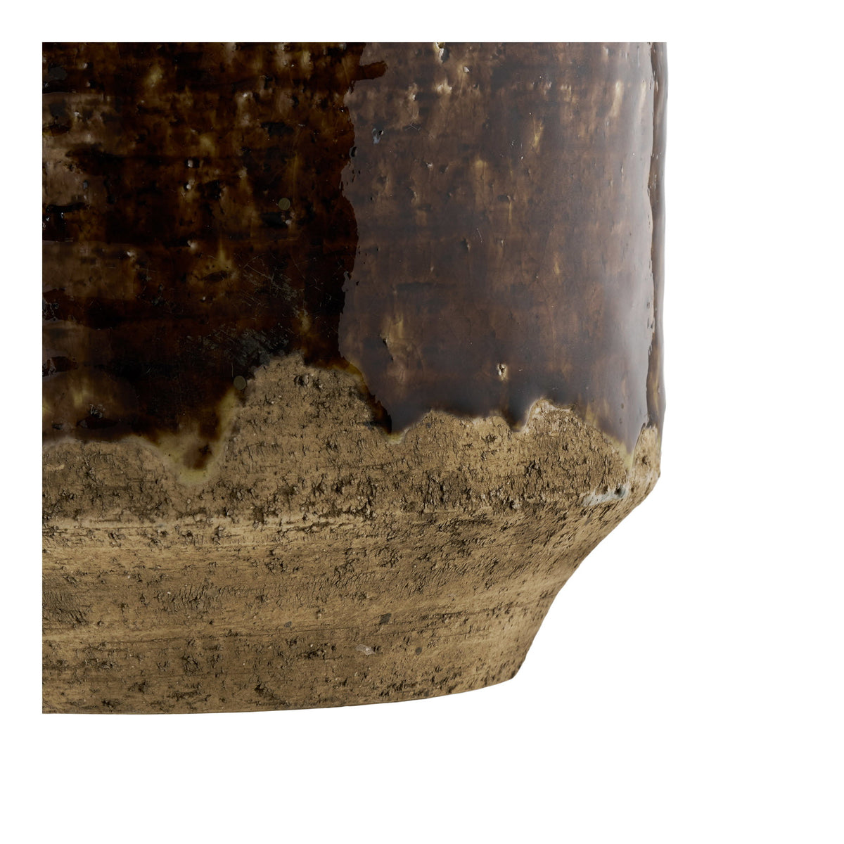 Urtepotte - Urtepotte, Keramik, Brun, Ø16,5X12,5 Cm ⎮ 5713917045495 ⎮ 4453037 