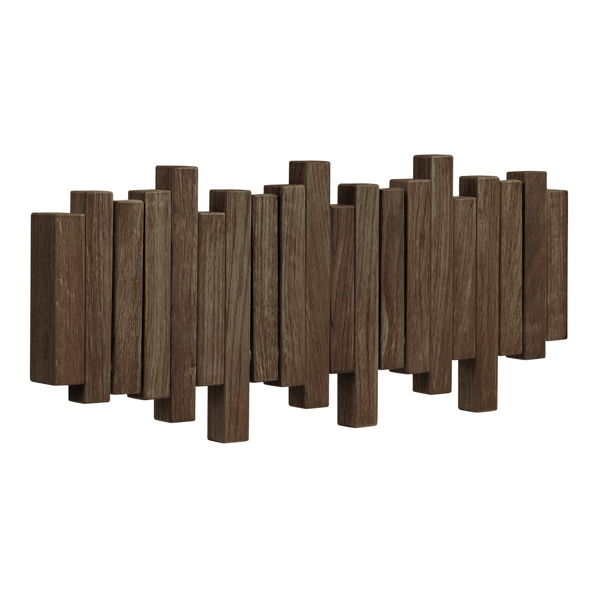 Caltra Knagerække - Knagerække, Egetræ, Mørkebrun 40X18 Cm ⎮ 5713917047079 ⎮ 4494080 