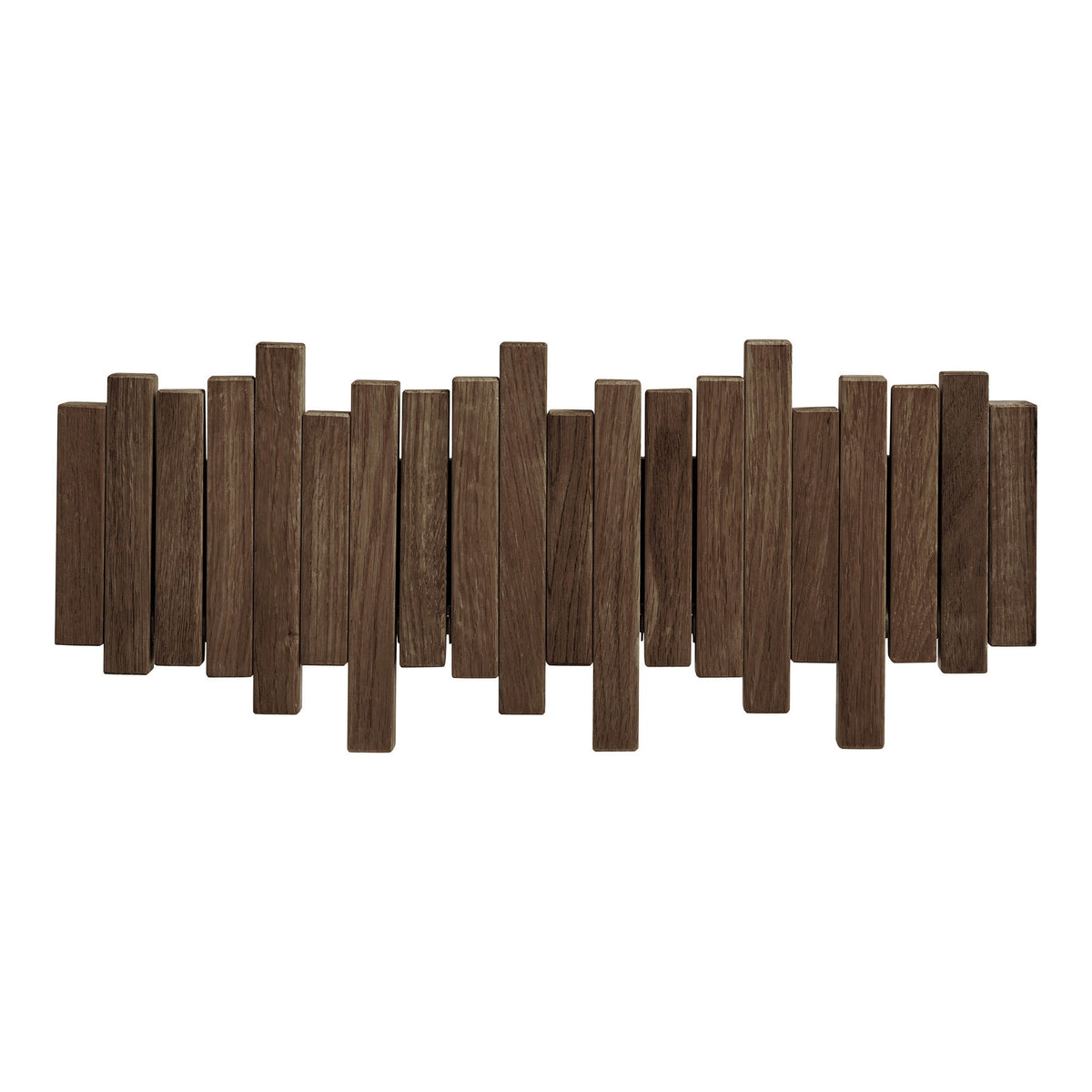 Caltra Knagerække - Knagerække, Egetræ, Mørkebrun 40X18 Cm ⎮ 5713917047079 ⎮ 4494080 