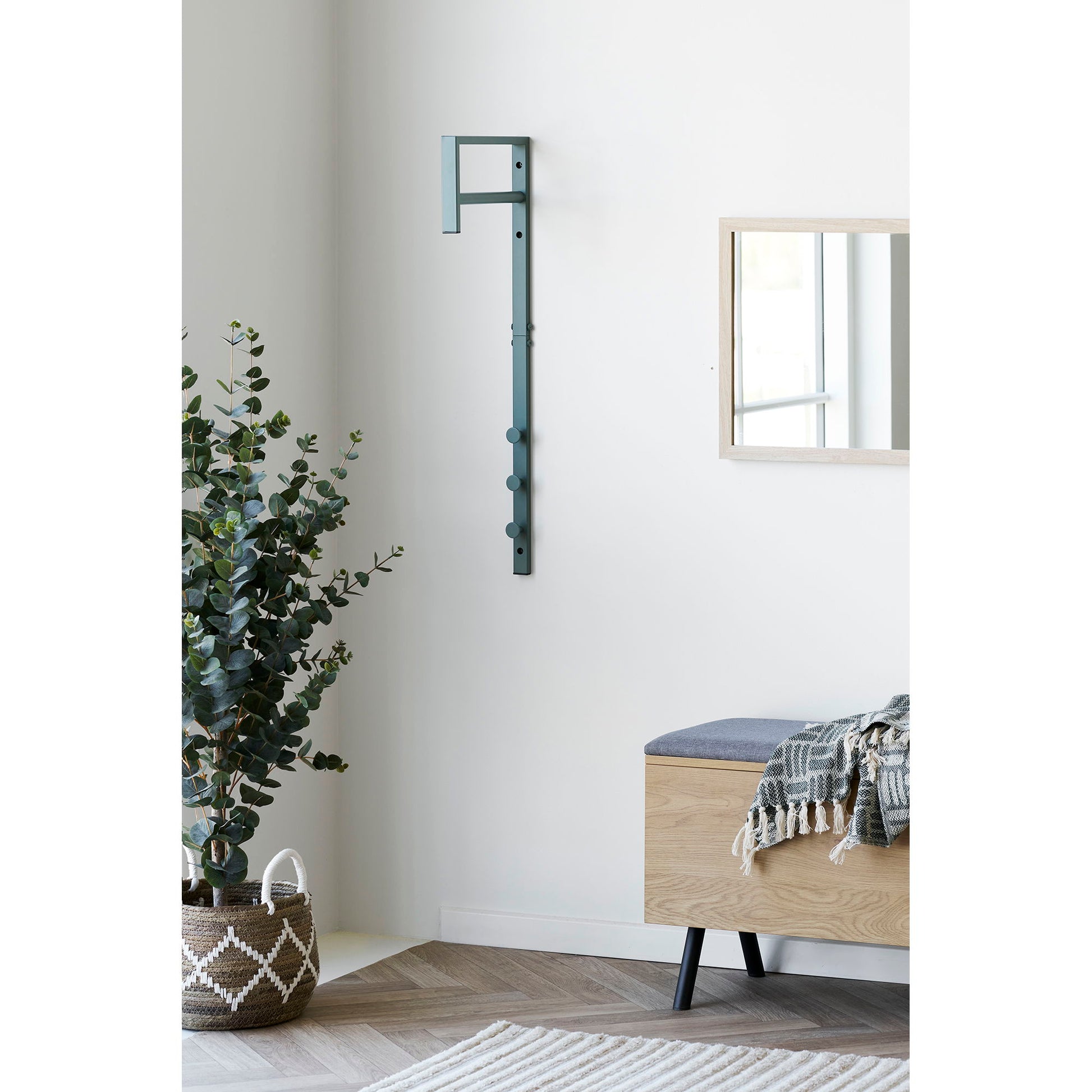Trento Tøjstativ - Tøjstativ, Metal, Grøn 3X30X82 Cm ⎮ 5713917039685 ⎮ 4494096 