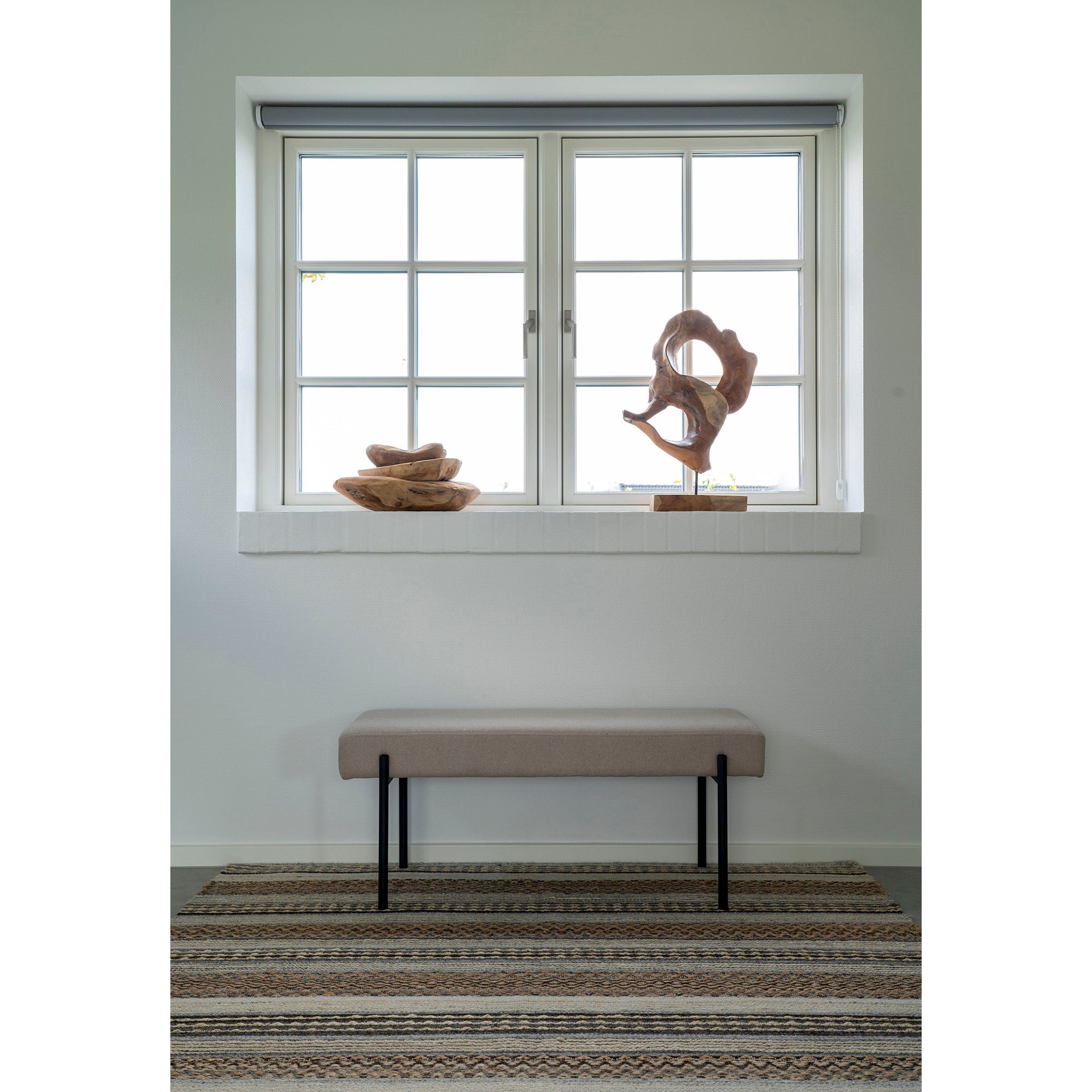 Donato Skulptur - Skulptur I Teaktræ, Unik Organisk Form, Natur, 30X20X60 Cm ⎮ 5713917018994 ⎮ 4501170 