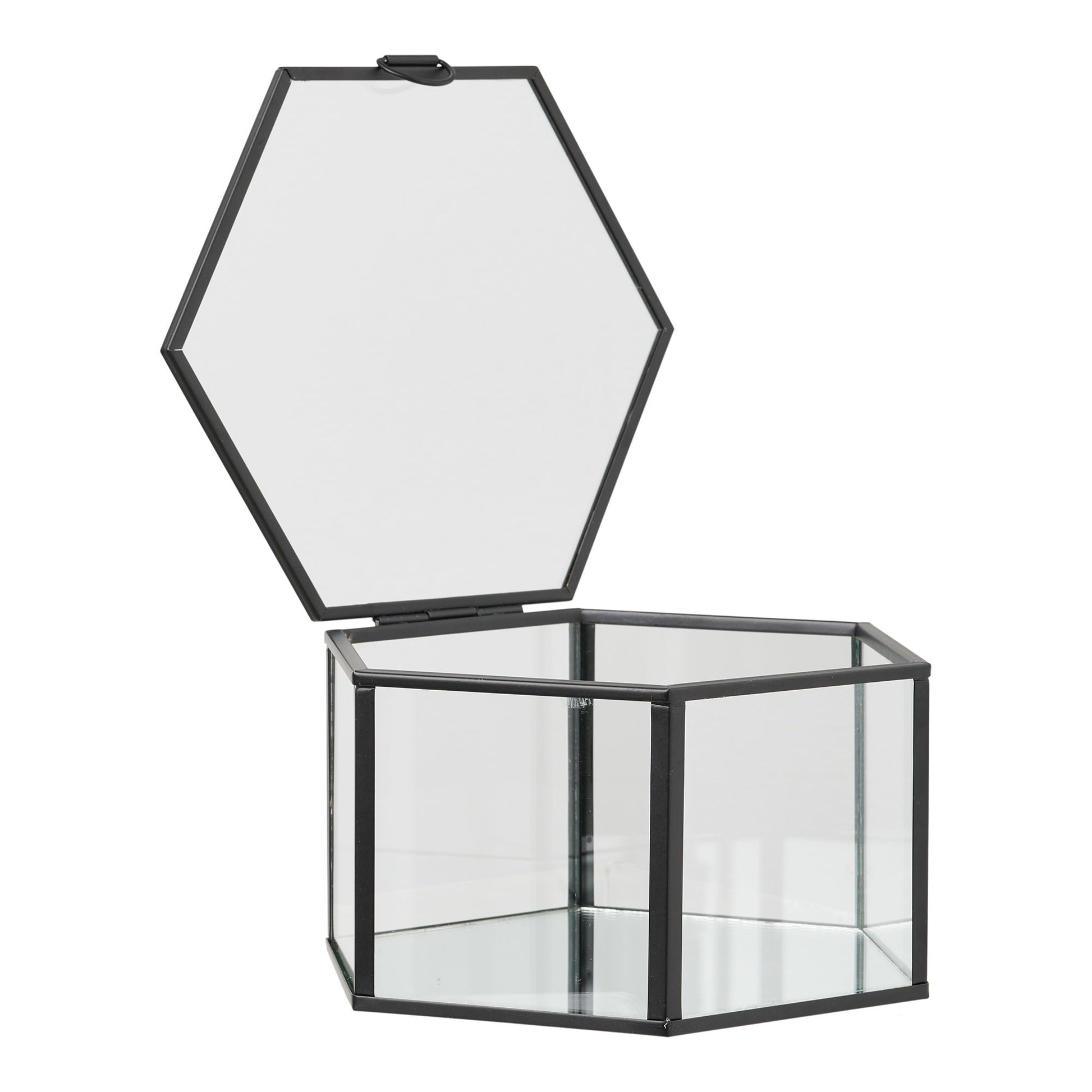 Torpe Boks - Boks, Glas/Metal, Klar/Sort Sæt Af 2   ⎮ 5713917041190 ⎮ 4502030 