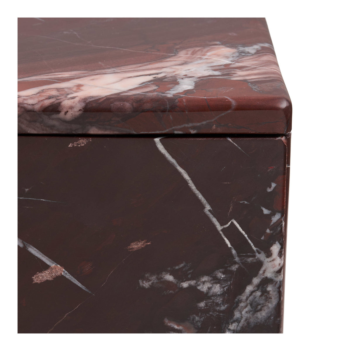 Krukke - Krukke, Marmor, Kastanje Rød, 12X12X8 Cm ⎮ 5713917047758 ⎮ 4502040