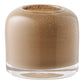 Lysestage - Lysestage, Mundblæst Glas, Brun Ø8X7,5 Cm ⎮ 5713917035953 ⎮ 4561201 