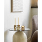 Lysestage - Lysestage, Glas, Smoked Brun Sæt Af 3 ⎮ 5713917041176 ⎮ 4561310 