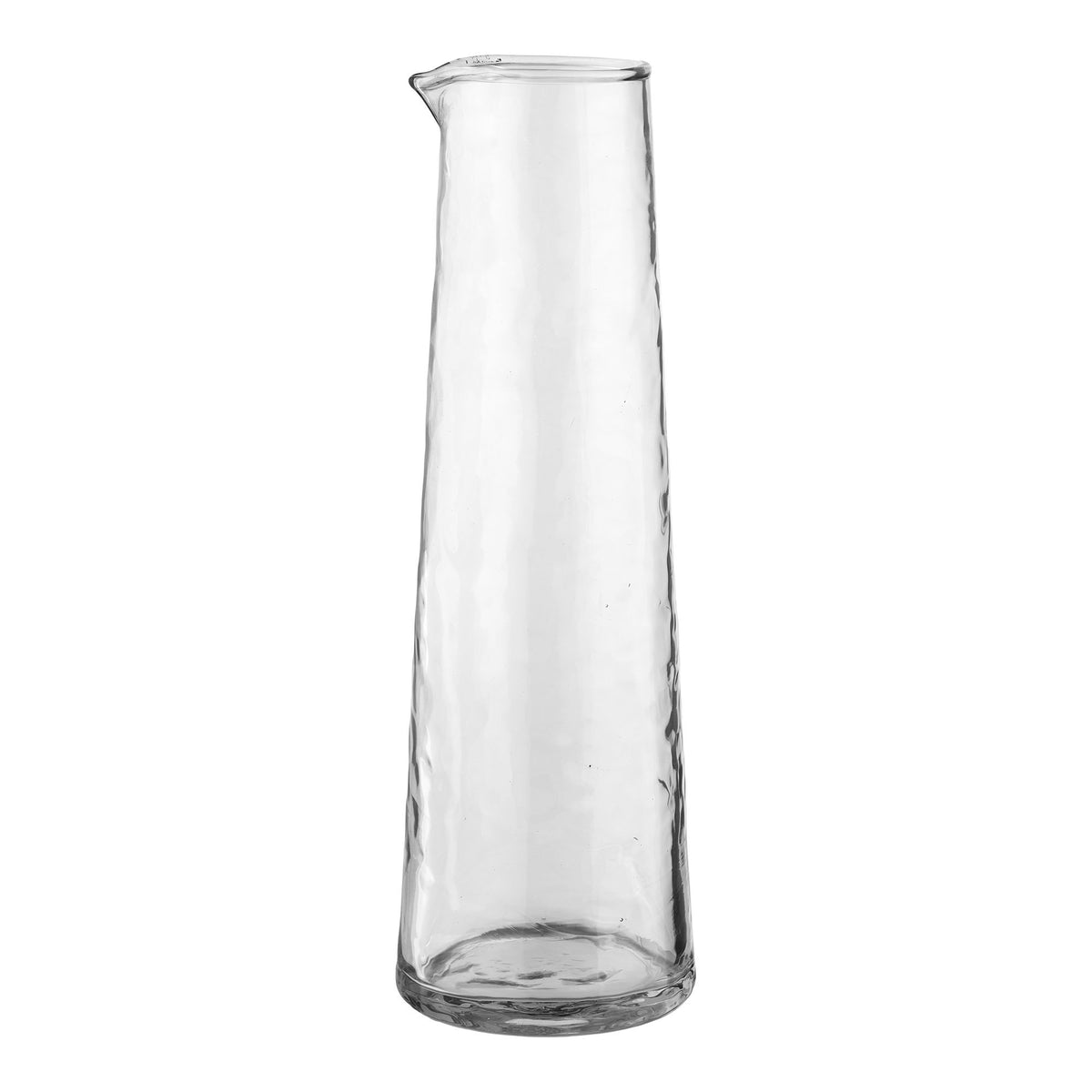 Nalanda Hamret Karaffel - Hamret Karaffel, Klar Ø10X30,5 Cm, 1250 Ml ⎮ 5713917045365 ⎮ 4740001 