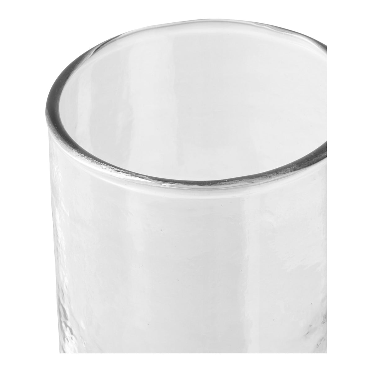 Nalanda Hamret Drikkeglas - Hamret Drikkeglas, Klar, Sæt Af 4 Ø7X10 Cm, 385 Ml  ⎮ 5713917045341 ⎮ 4750001 