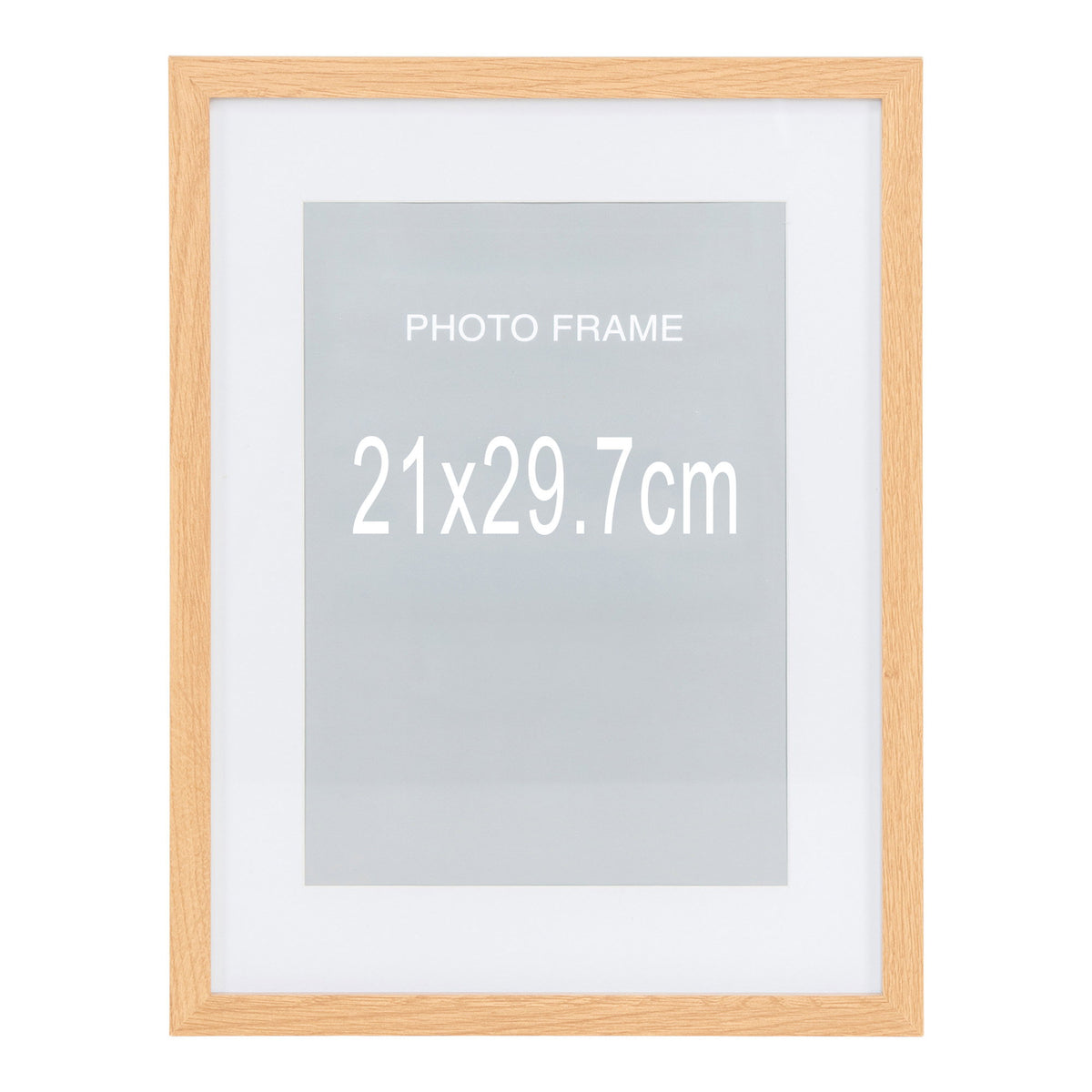 Marbella Ramme  - Ramme, Mdf/Glas, Natur 21X29,70 Cm, Sæt Af 5 ⎮ 5713917047628 ⎮ 4981020 