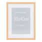 Marbella Ramme  - Ramme, Mdf/Glas, Natur 30X40 Cm, Sæt Af 5 ⎮ 5713917047642 ⎮ 4981022 