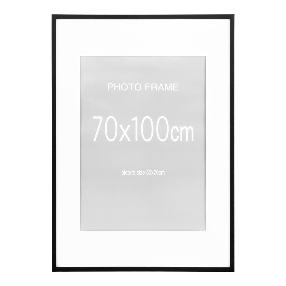 Marbella Ramme  - Ramme, Mdf/Glas, Sort 70X100 Cm, Sæt Af 5 ⎮ 5713917047703 ⎮ 4981027 