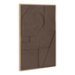 Isabella Relief Vægdekoration - Relief Vægdekoration, Brun, No.1 60X90 Cm ⎮ 5713917046331 ⎮ 4991021 