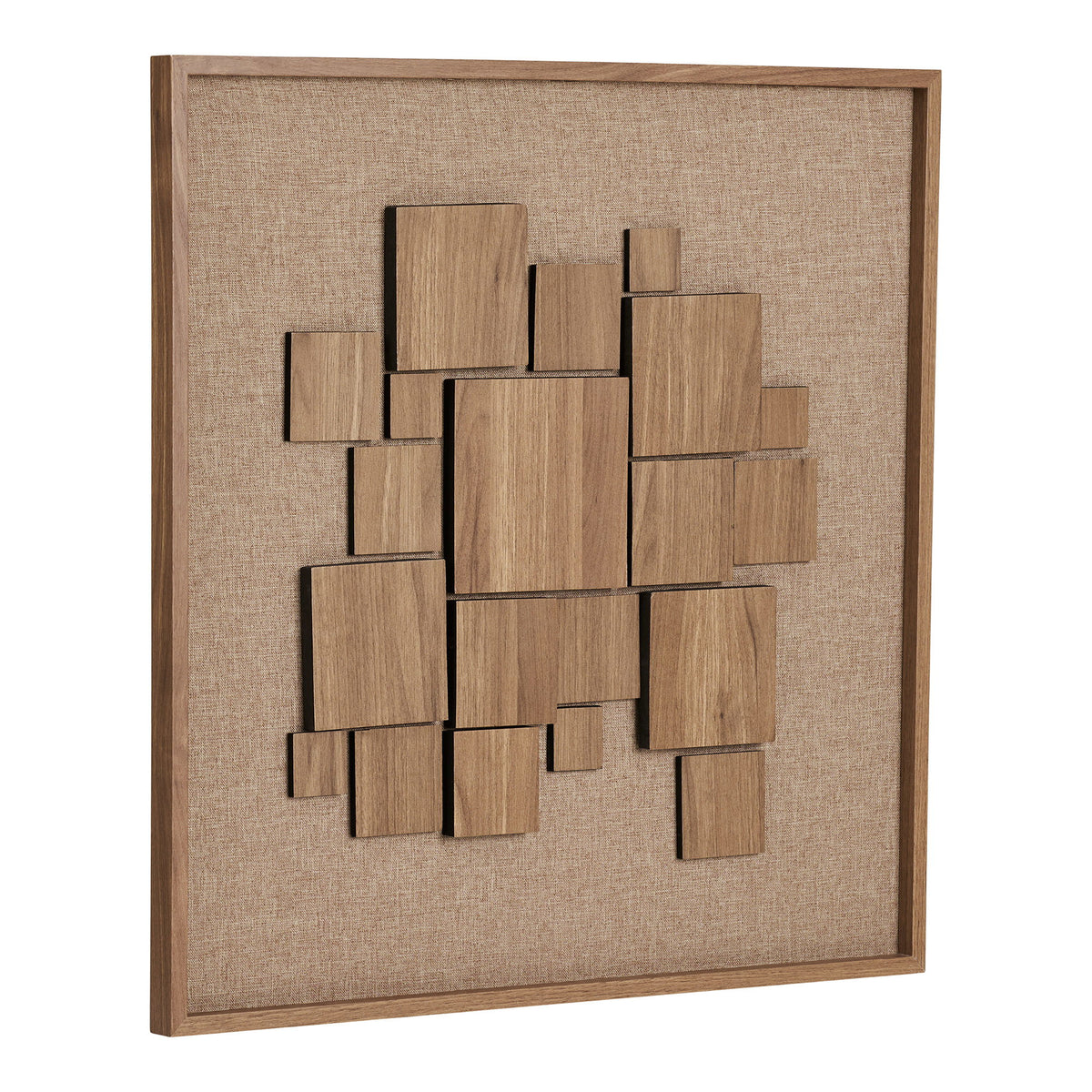 Gala Relief Vægdekoration - Relief Vægdekoration, Brun, 60X60 Cm ⎮ 5713917046003 ⎮ 4991023 