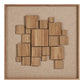 Gala Relief Vægdekoration - Relief Vægdekoration, Brun, 60X60 Cm ⎮ 5713917046003 ⎮ 4991023 
