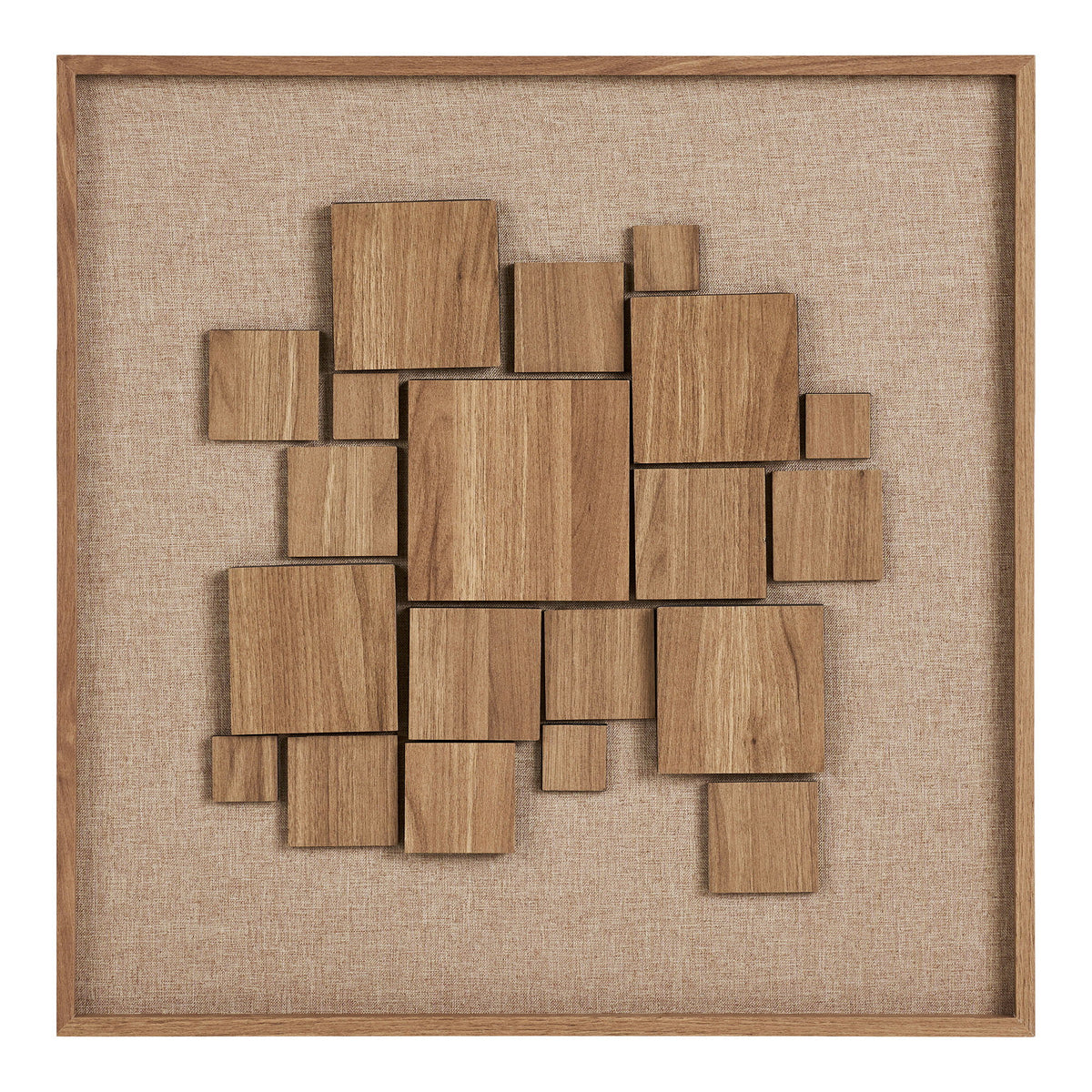 Gala Relief Vægdekoration - Relief Vægdekoration, Brun, 60X60 Cm ⎮ 5713917046003 ⎮ 4991023 