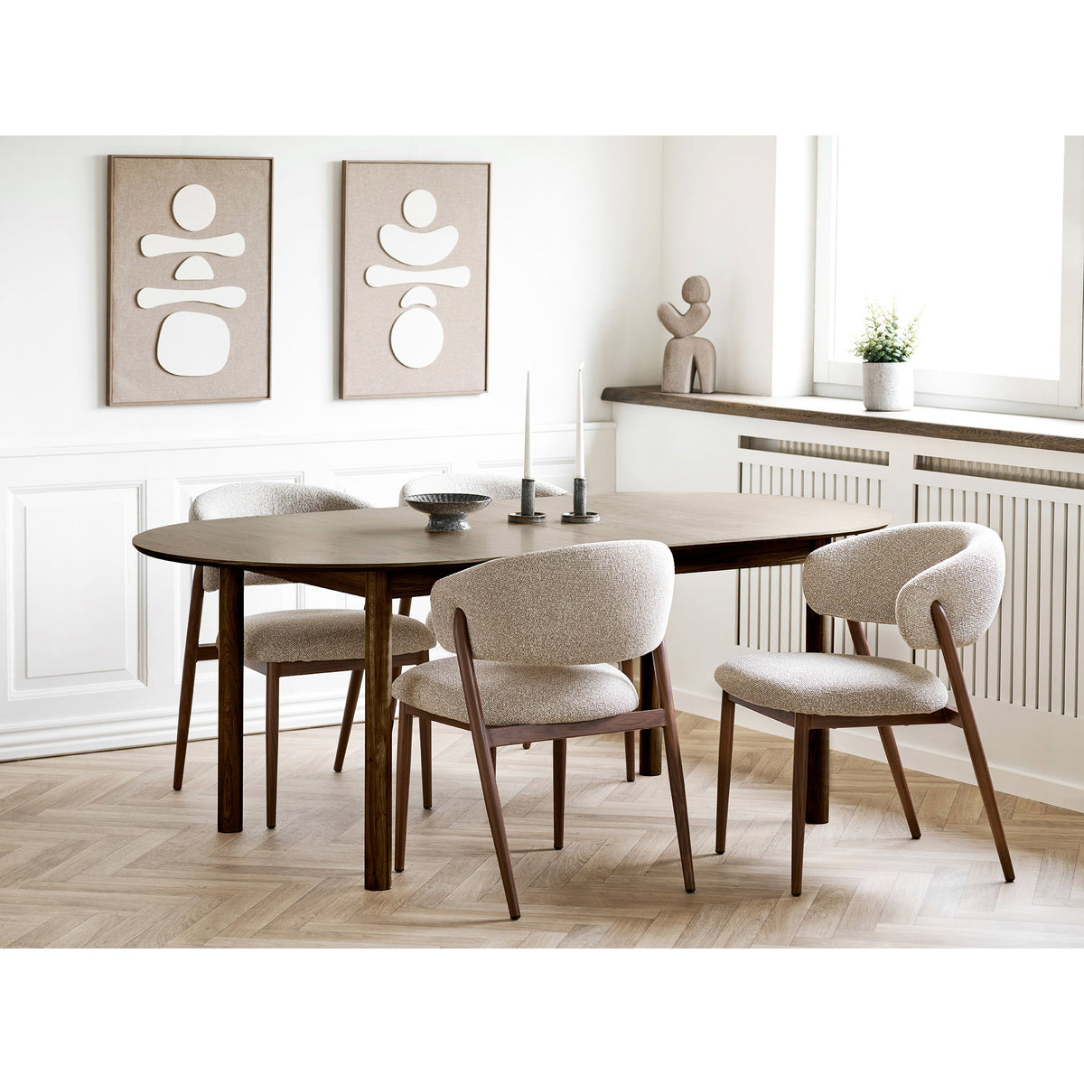 Diva Relief Vægdekoration - Relief Vægdekoration, Brun/Beige, No.2 50X70 Cm ⎮ 5713917046027 ⎮ 4991025 