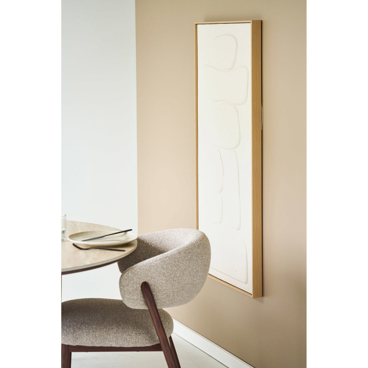 Victoria Relief Vægdekoration - Relief Vægdekoration, Beige, No.2 60X120 Cm ⎮ 5713917047017 ⎮ 4991027 