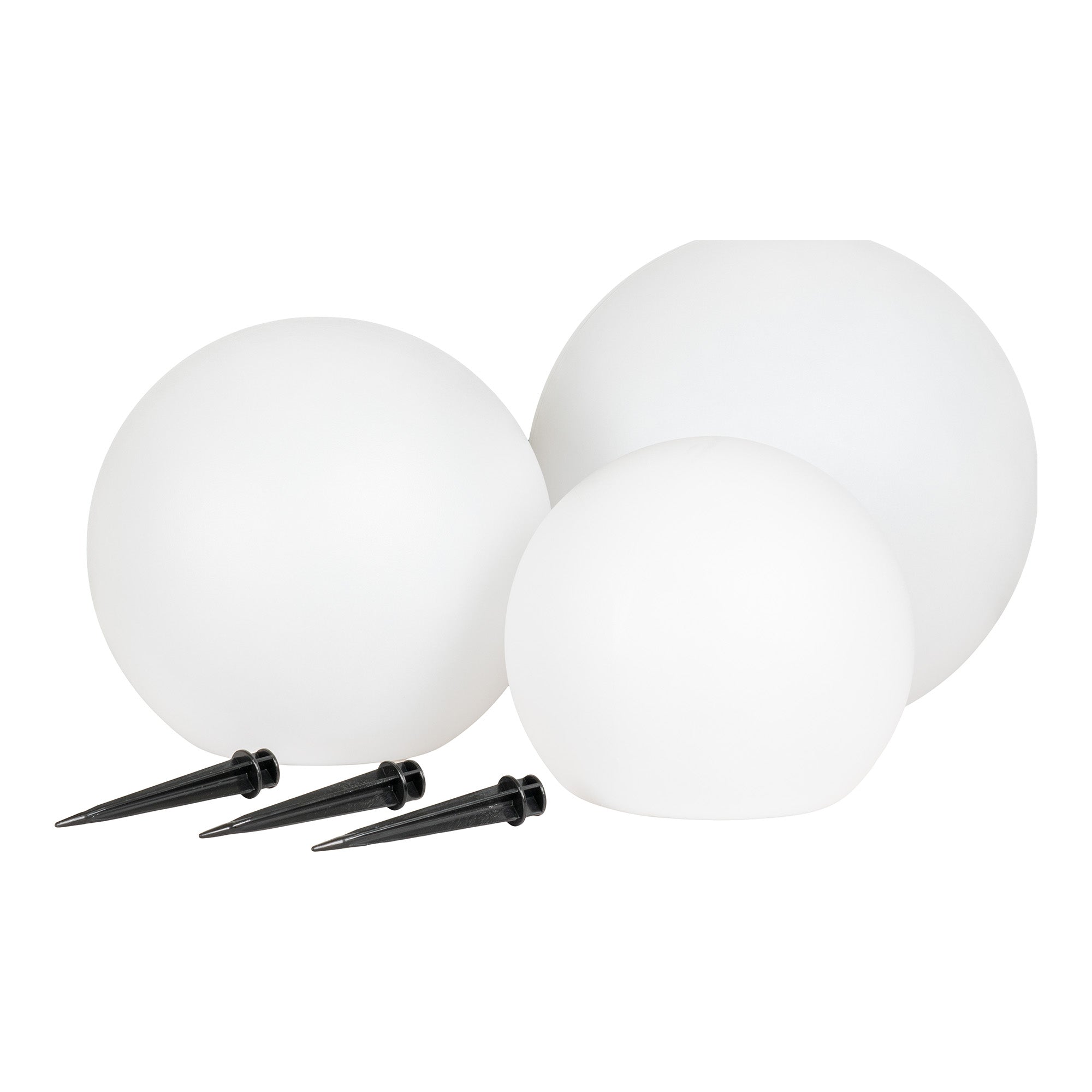Lifton Led Lampe - Lampe, Hvid, Integreret Solceller, Sæt Af 3 ⎮ 5713917027194 ⎮ 6405160 