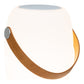 Cardiff Led Lampe - Lampe Med Læder Strop, Bluetooth Højtaler, Genopladelig, Hvid ⎮ 5713917028399 ⎮ 6405180 