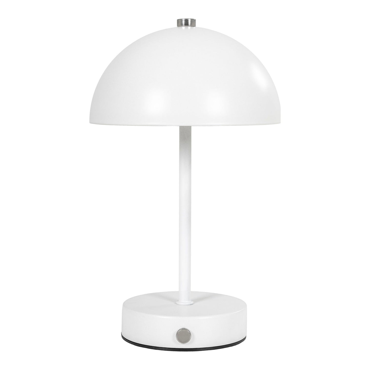 Holt Led Bordlampe - Bordlampe, Genopladelig, Hvid/Stål ⎮ 5713917031337 ⎮ 6405201 