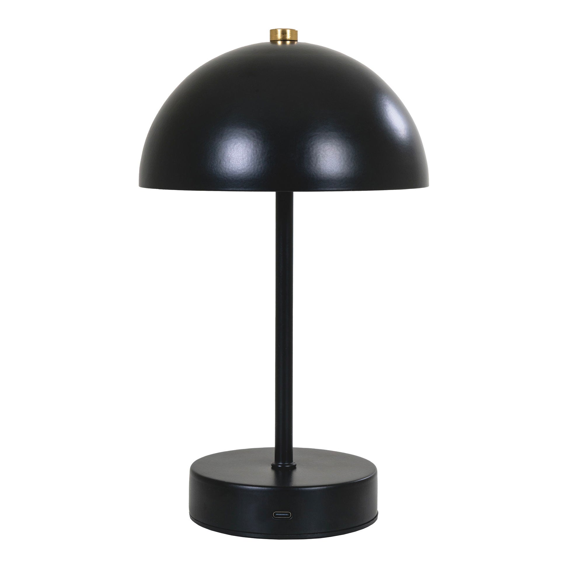 Holt Led Bordlampe - Bordlampe, Genopladelig, Sort/Messing ⎮ 5713917032259 ⎮ 6405202 