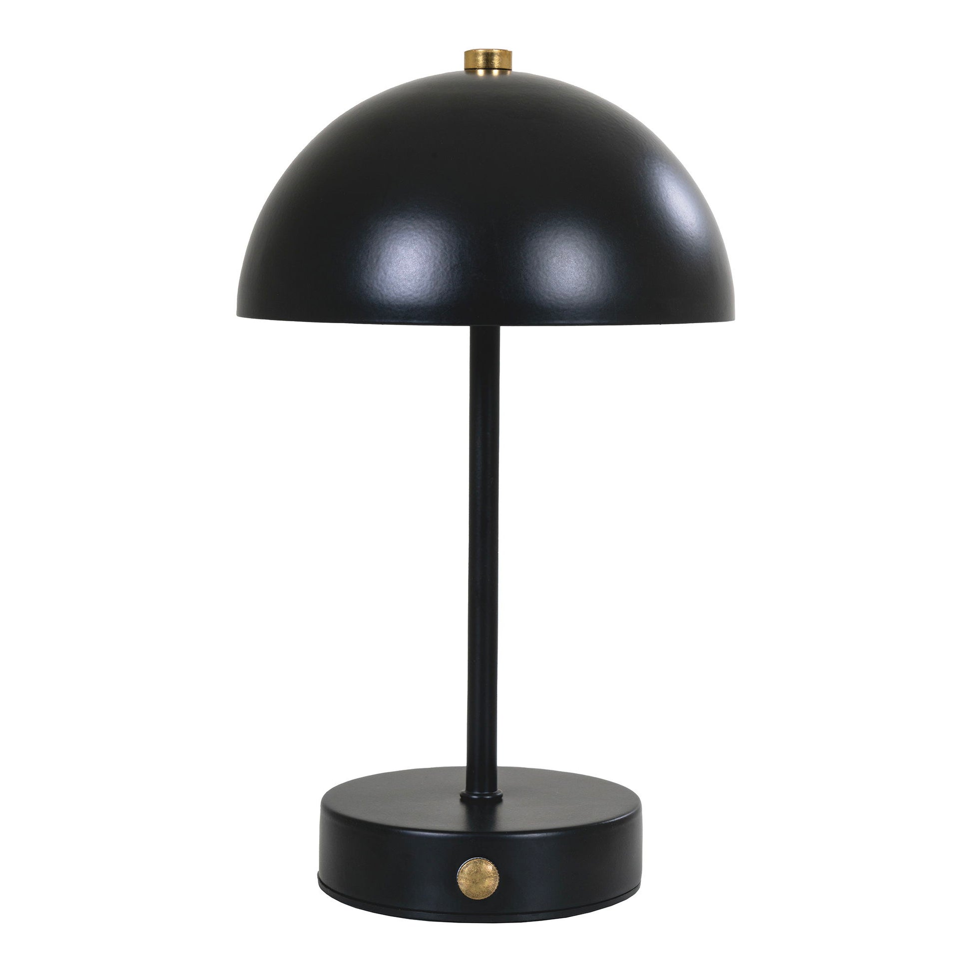 Holt Led Bordlampe - Bordlampe, Genopladelig, Sort/Messing ⎮ 5713917032259 ⎮ 6405202 