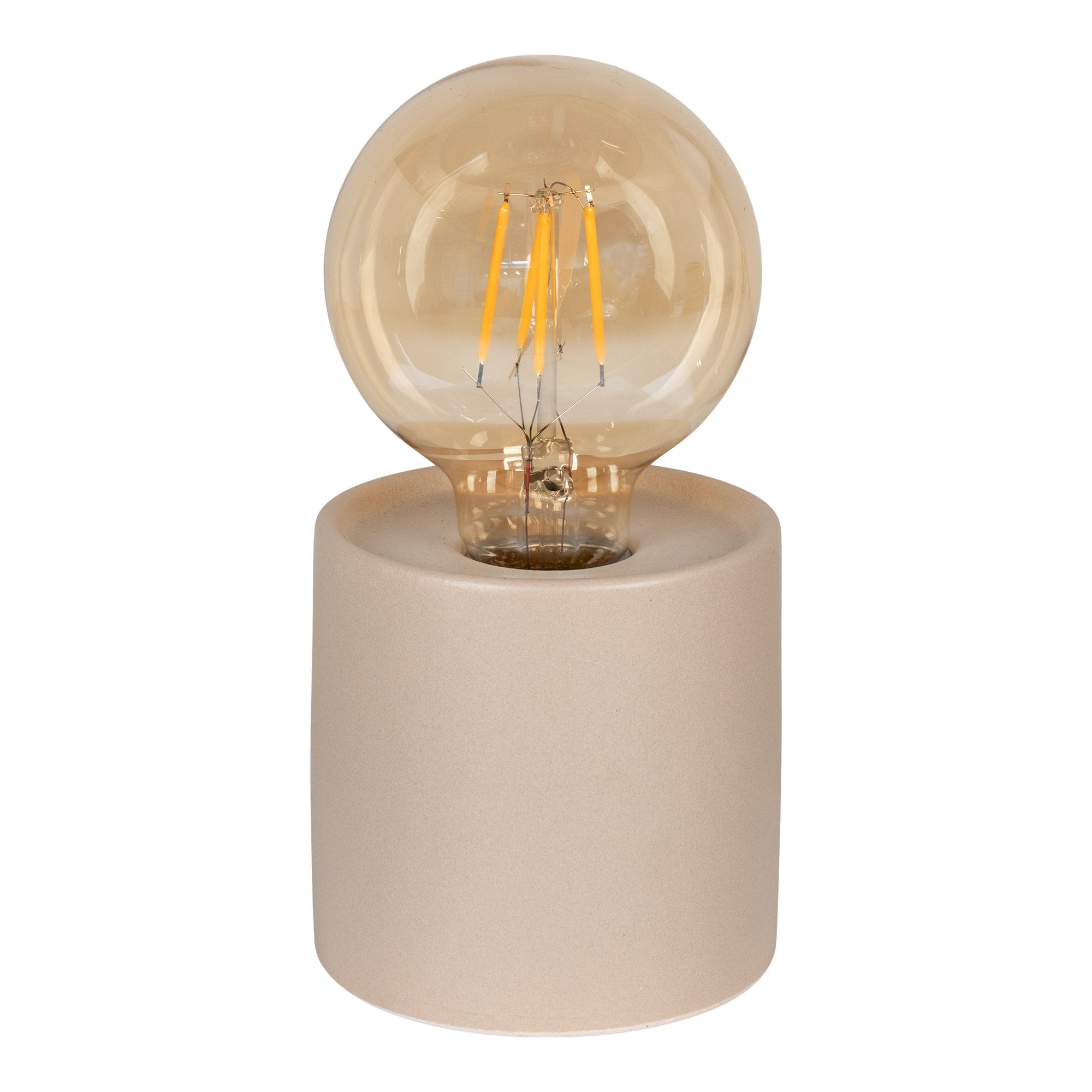 Ebdon Led Lampe  - Led Lampe, Keramik/Glas, Sand ⎮ 5713917028443 ⎮ 6405230 