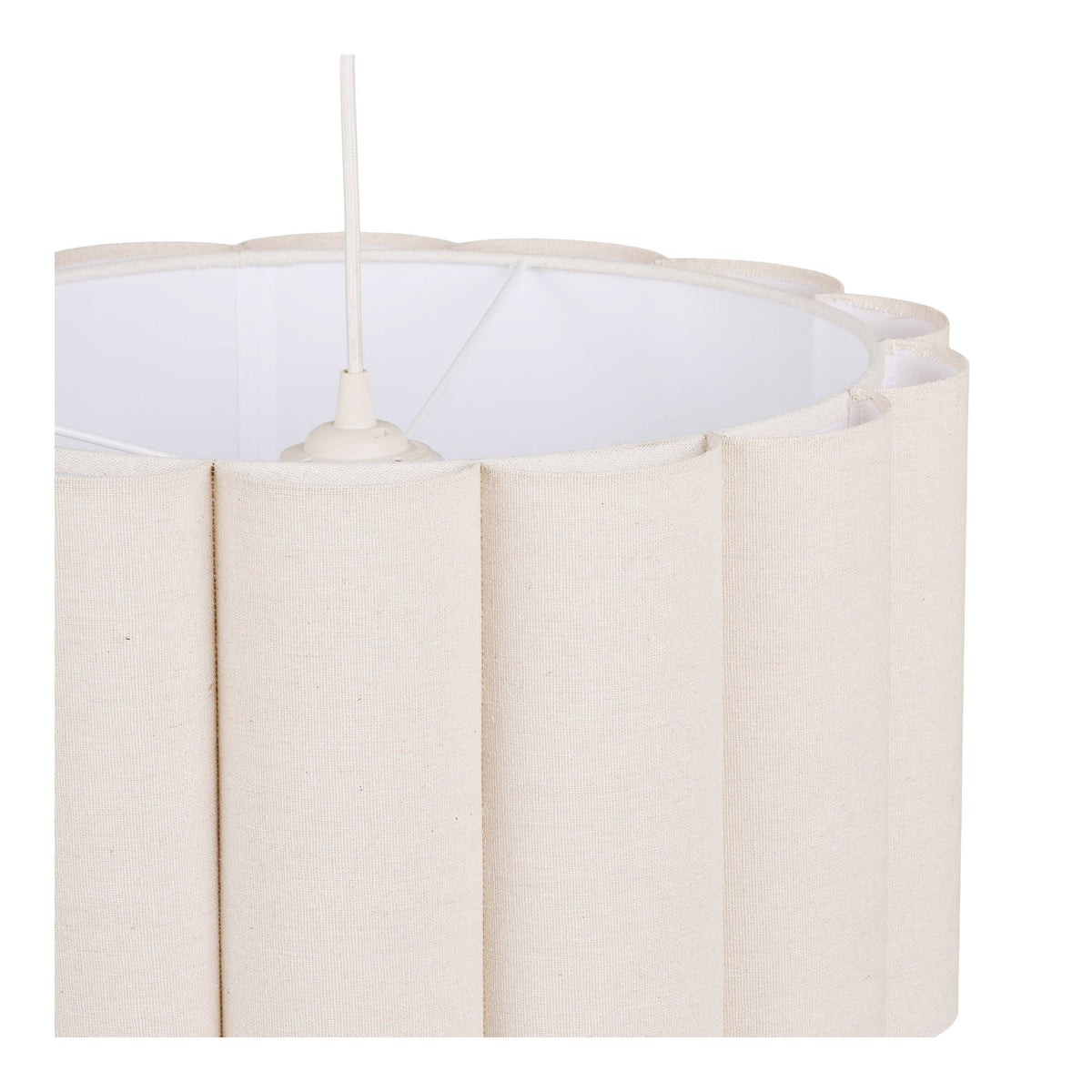 Watton Pendel - Pendel, Stål/Linen, Grey/Beige ⎮ 5713917046720 ⎮ 6406323 