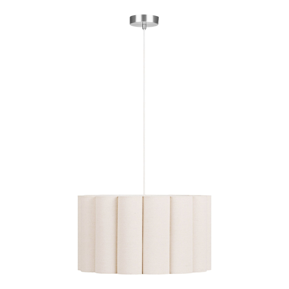 Watton Pendel - Pendel, Stål/Linen, Grey/Beige ⎮ 5713917046720 ⎮ 6406323 