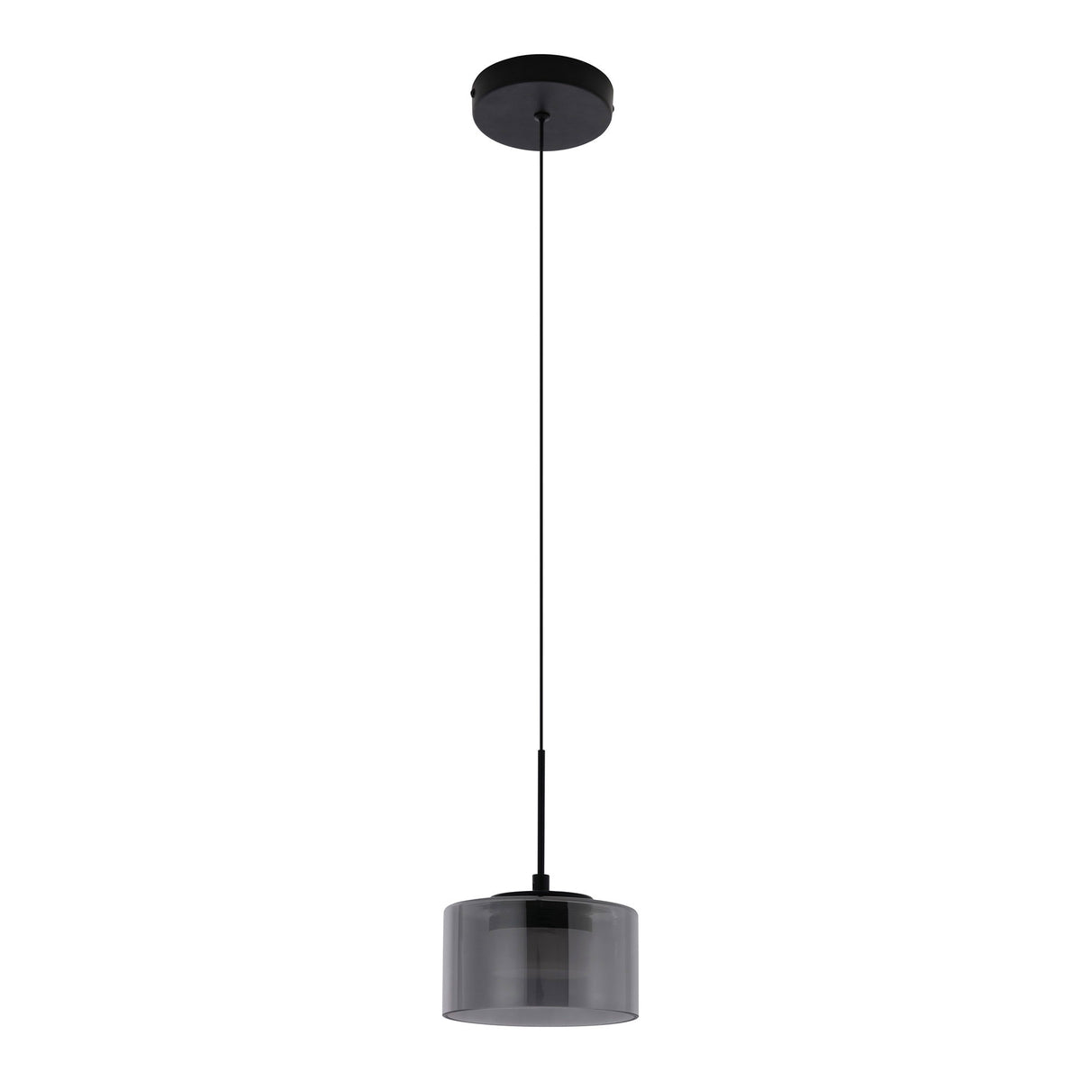 Cholet Pendel - Pendel  Led, Stål/Glas,  Sort/Klar ⎮ 5713917047550 ⎮ 6406325 