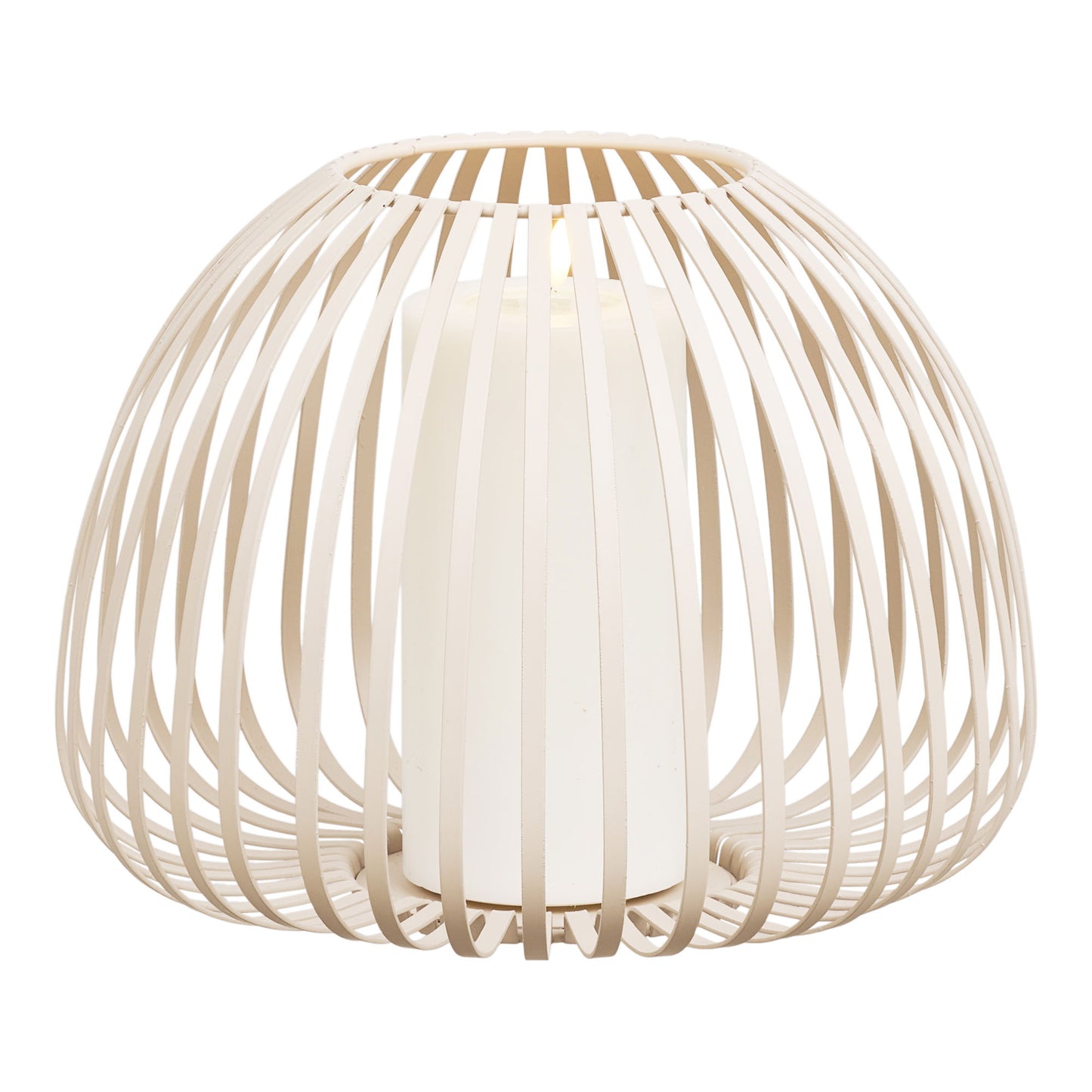 Stoense Lanterne - Lanterne, Metal, Beige Ø25X19 Cm ⎮ 5713917041534 ⎮ 6409120 