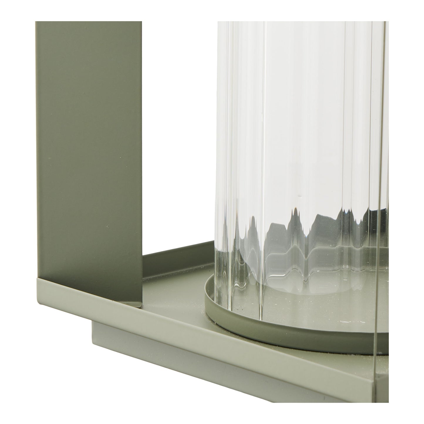 Lohals Lanterne - Lanterne, Glas/Metal, Grøn, 18X18X20,5 Cm ⎮ 5713917041626 ⎮ 6409122 