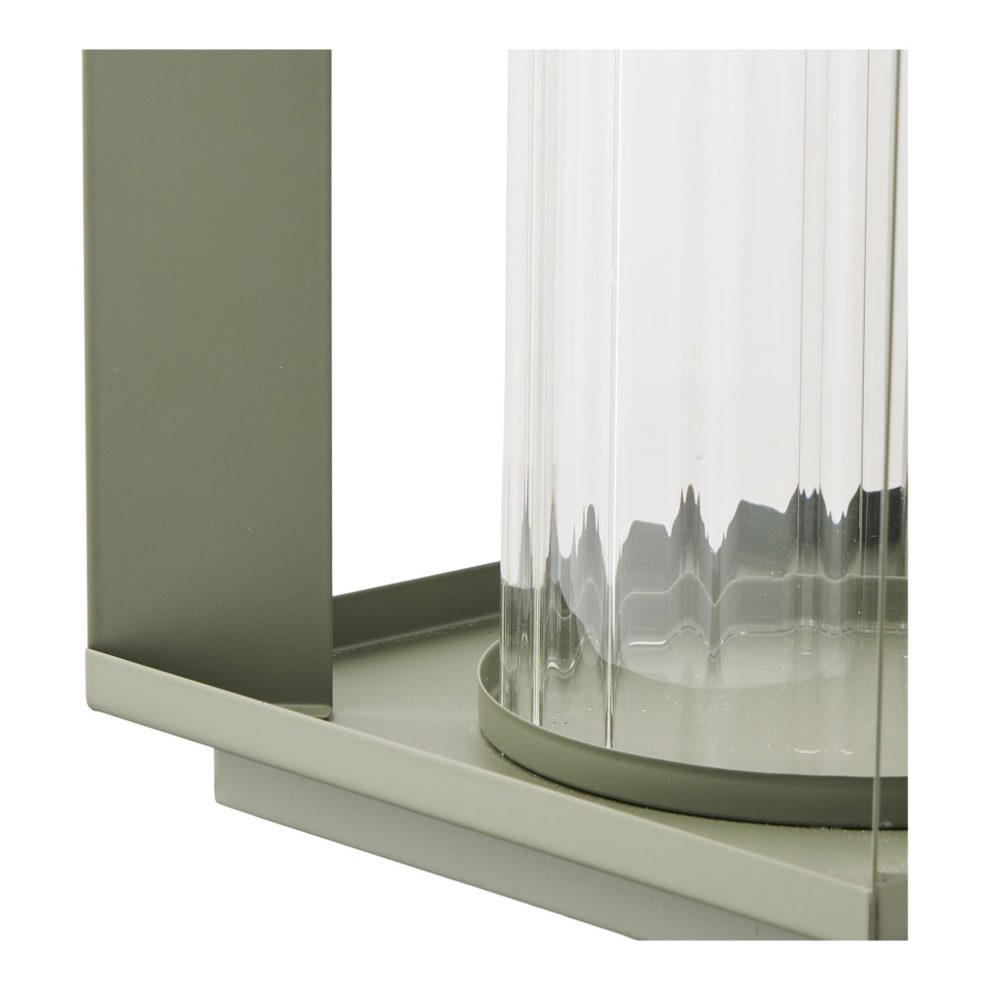 Lohals Lanterne - Lanterne, Glas/Metal, Grøn, 18X18X20,5 Cm ⎮ 5713917041626 ⎮ 6409122 