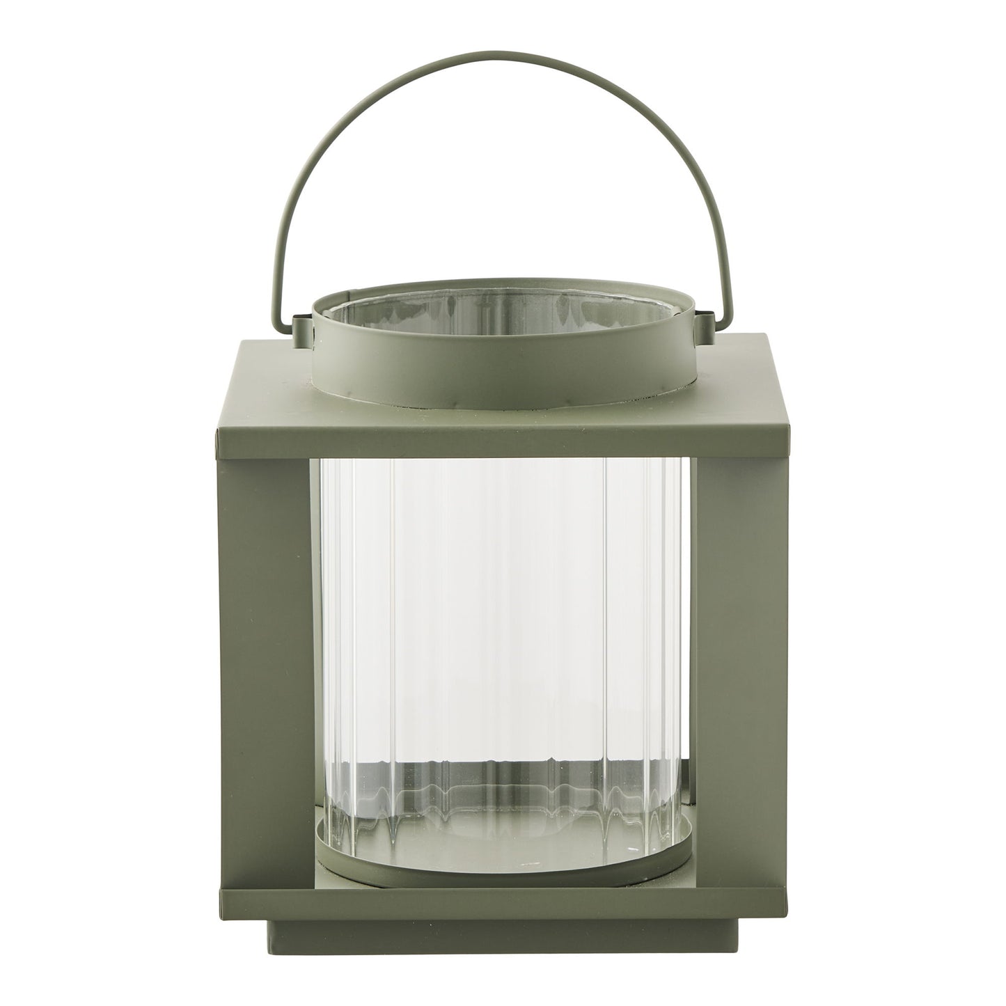 Lohals Lanterne - Lanterne, Glas/Metal, Grøn, 18X18X20,5 Cm ⎮ 5713917041626 ⎮ 6409122 