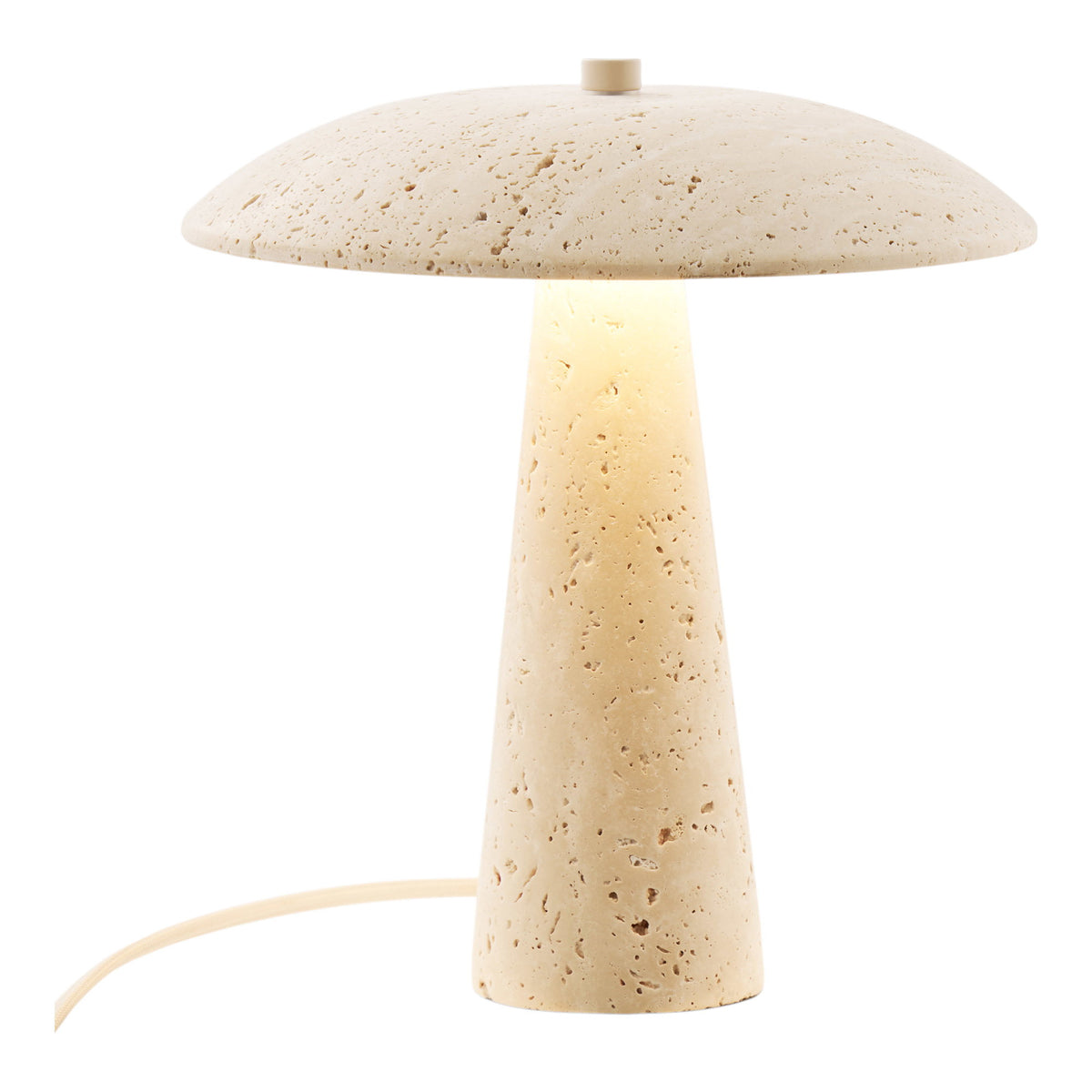 Consett Bordlampe - Bordlampe, Travertin, Natur ⎮ 5713917046737 ⎮ 6450010 