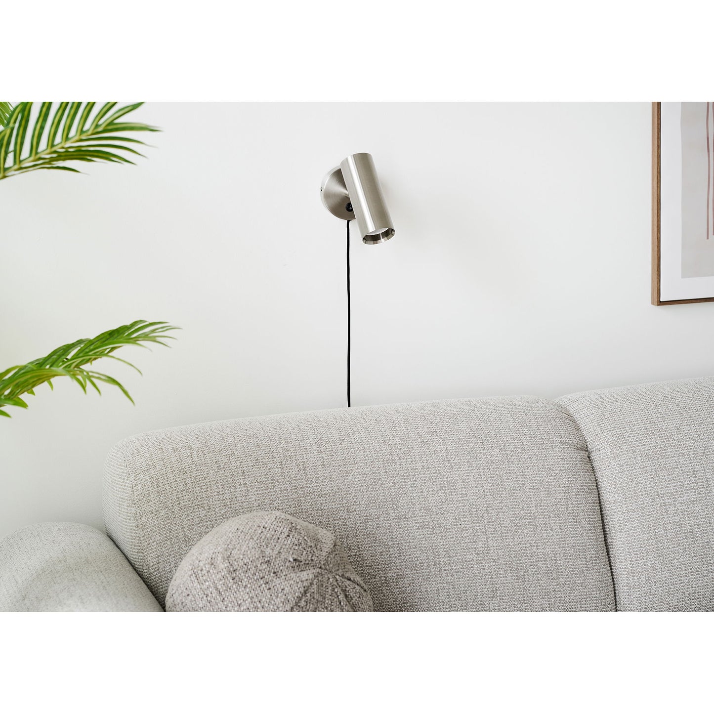 Paris Væglampe - Væglampe, Metal, Sølv ⎮ 5713917041817 ⎮ 6500001 