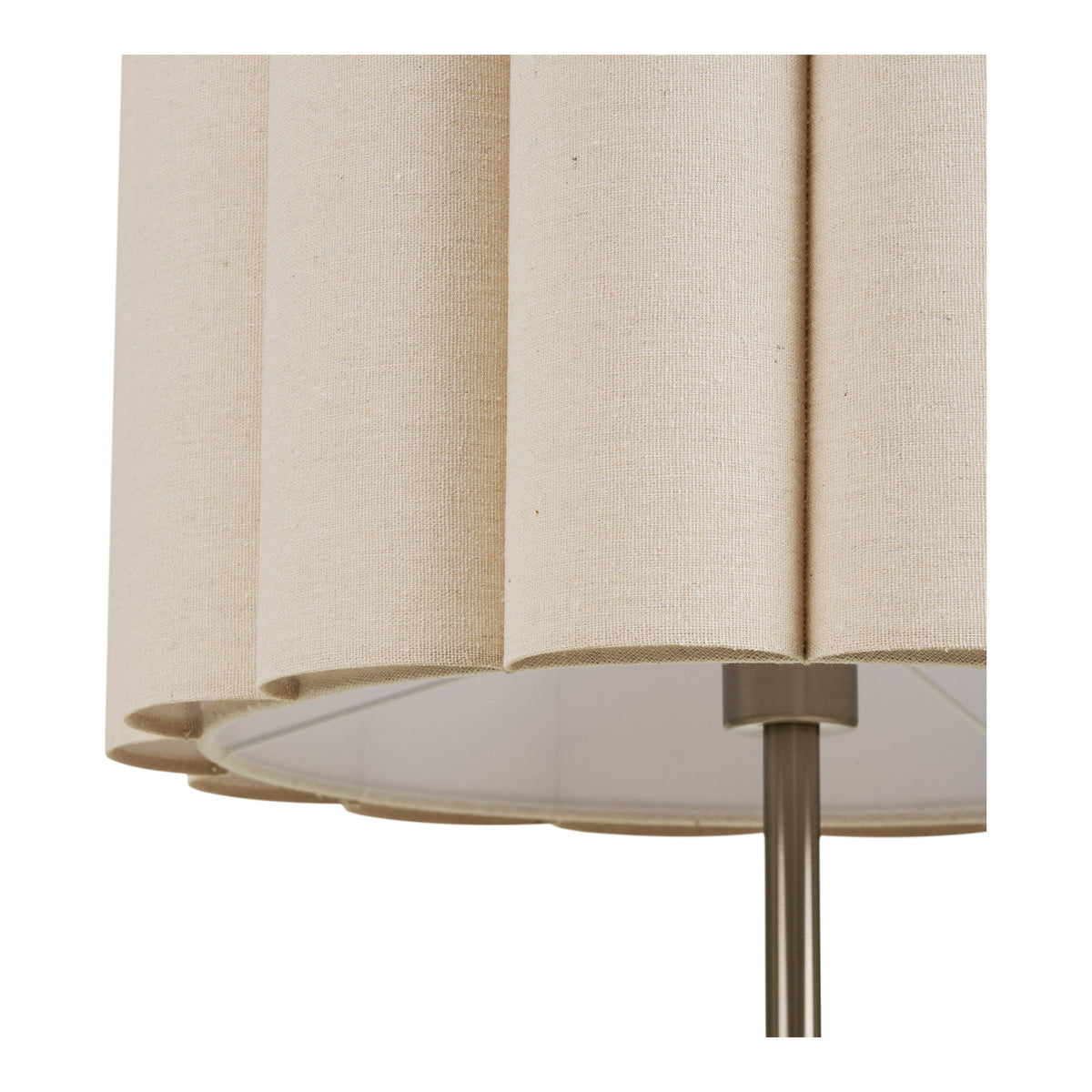 Watton Gulvlampe - Gulvlampe, Stål/Linen, Grå/Beige ⎮ 5713917046713 ⎮ 6550003 