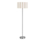 Watton Gulvlampe - Gulvlampe, Stål/Linen, Grå/Beige ⎮ 5713917046713 ⎮ 6550003 